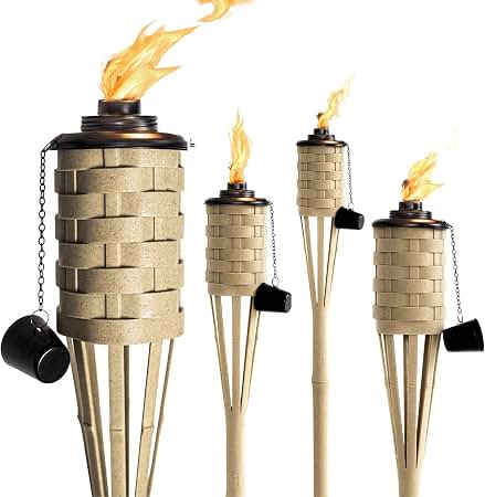 Tiki Brand Bamboo Torch Set