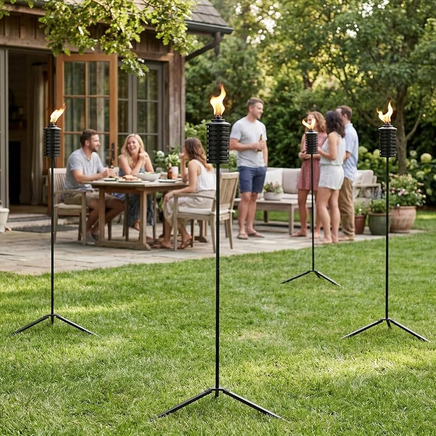 Wi-Fi Enabled Garden Torch