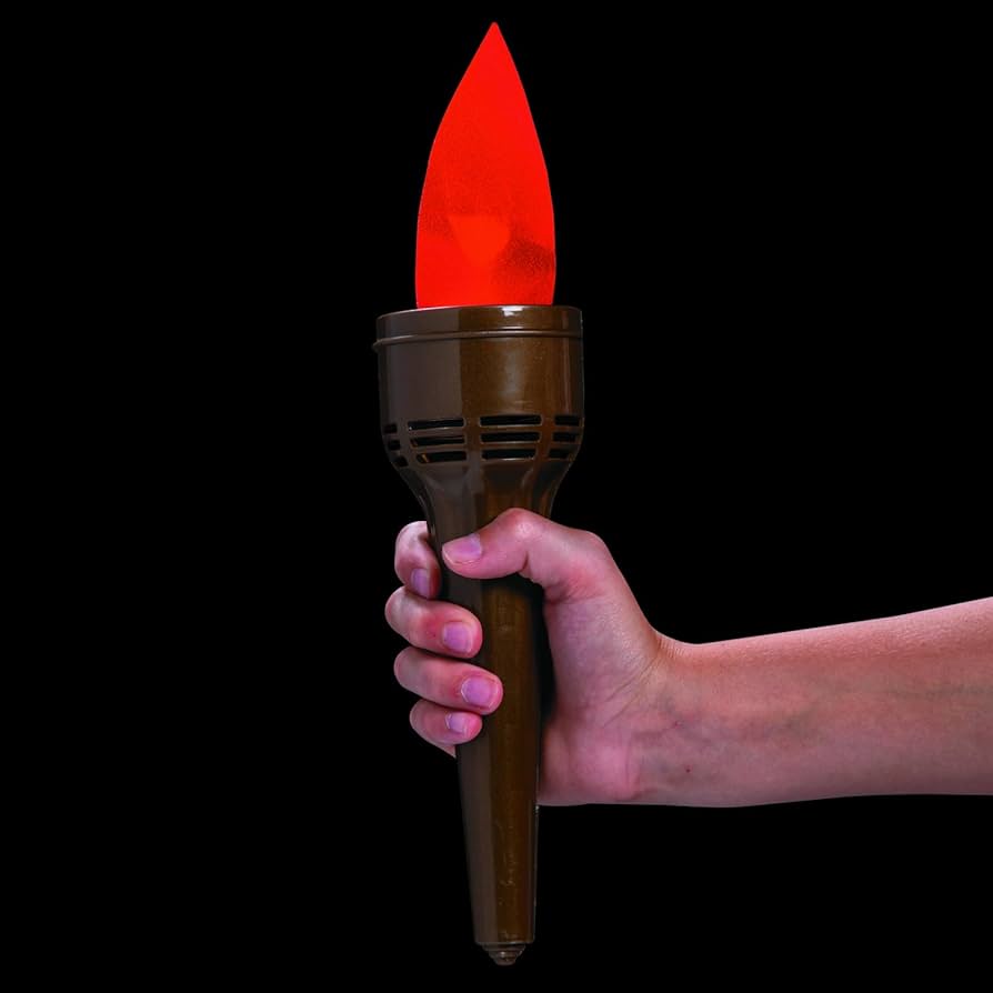 Battery-Operated Flicker Torch