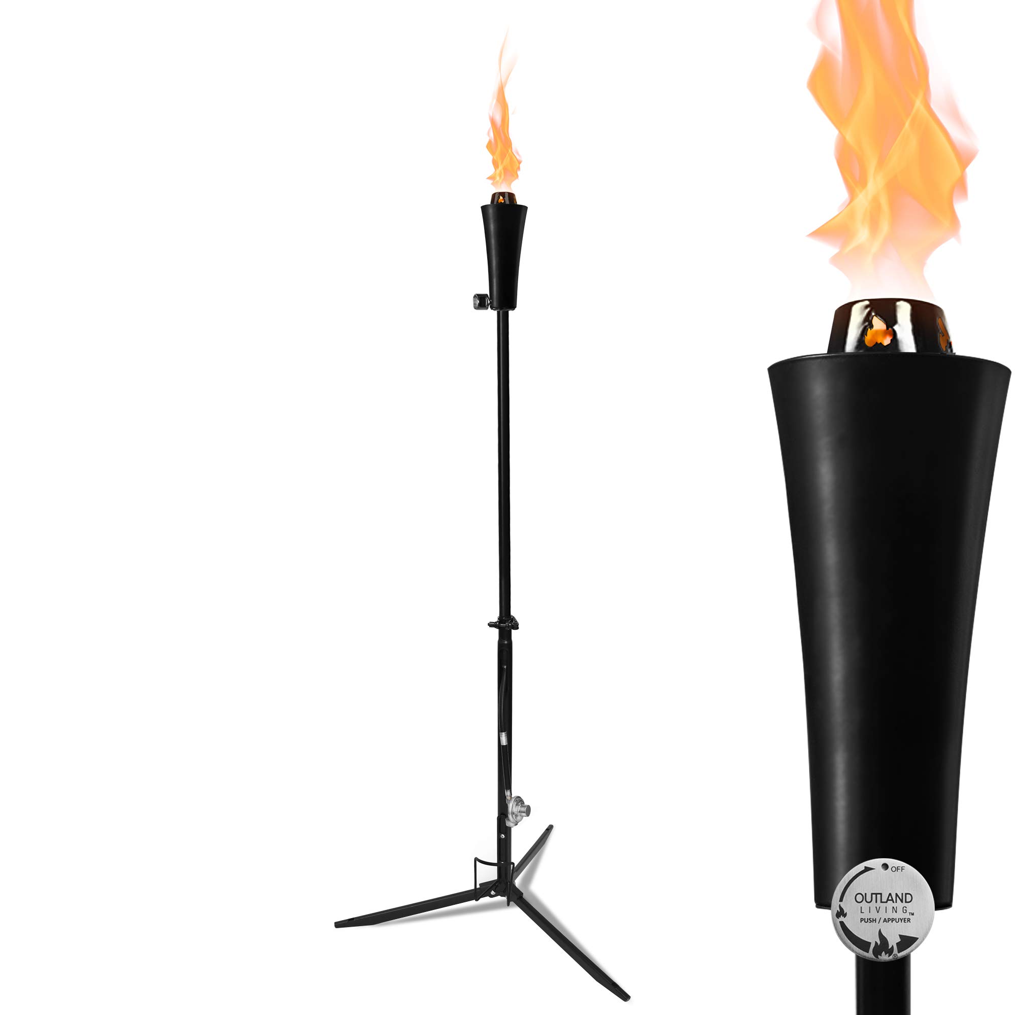 Outdoor Plus Cyclone Gas Tiki Torch