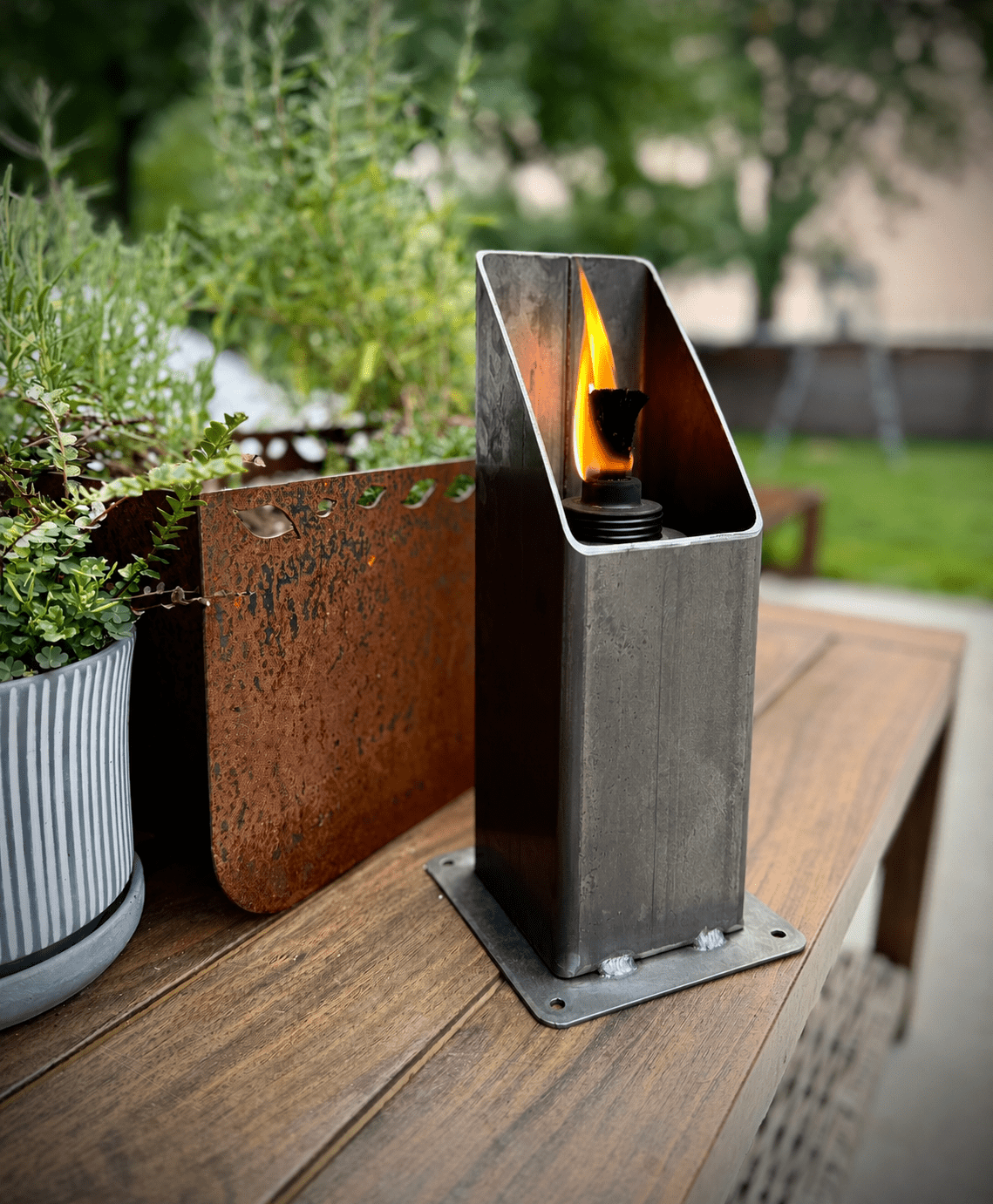 Northern Forge Steel Patio Torches